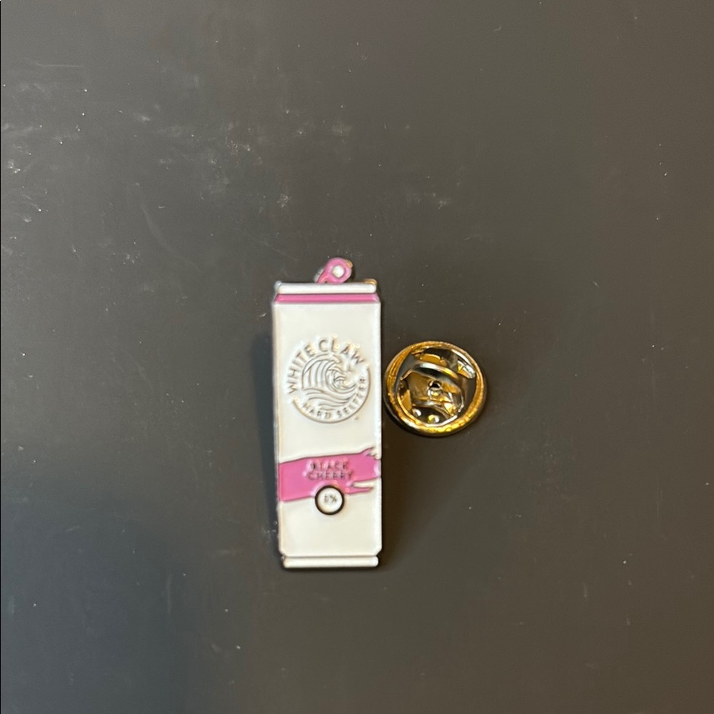 White Claw Black Cherry Enamel Pin